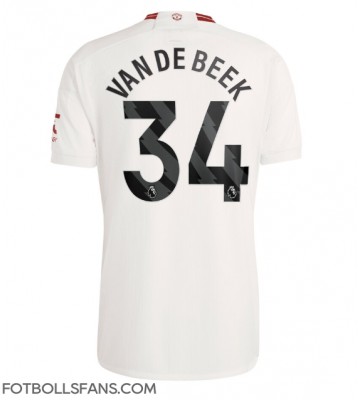 Manchester United Donny van de Beek #34 Replika Tredje Tröja 2023-24 Kortärmad